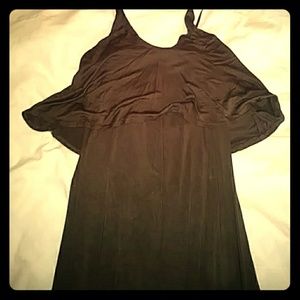 Soft flowy Maxi Dress with built in bra.